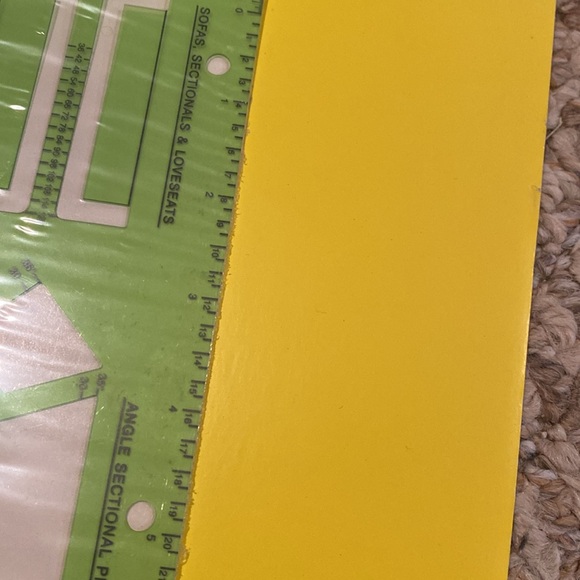 NIP Berol Rapiddesign #R-718 Interior Design/Living, Dining Room Template - Picture 6 of 6